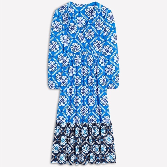 Boden Dresses & Skirts - Boden Women’s Tie Wrap Tier Maxi Dress